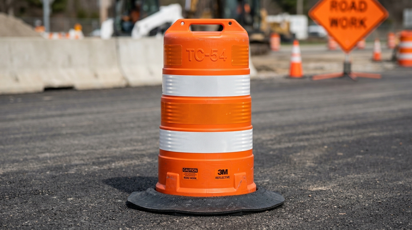 Commercial TC-54 Highway Barrels - Commercial Rental in Ontario